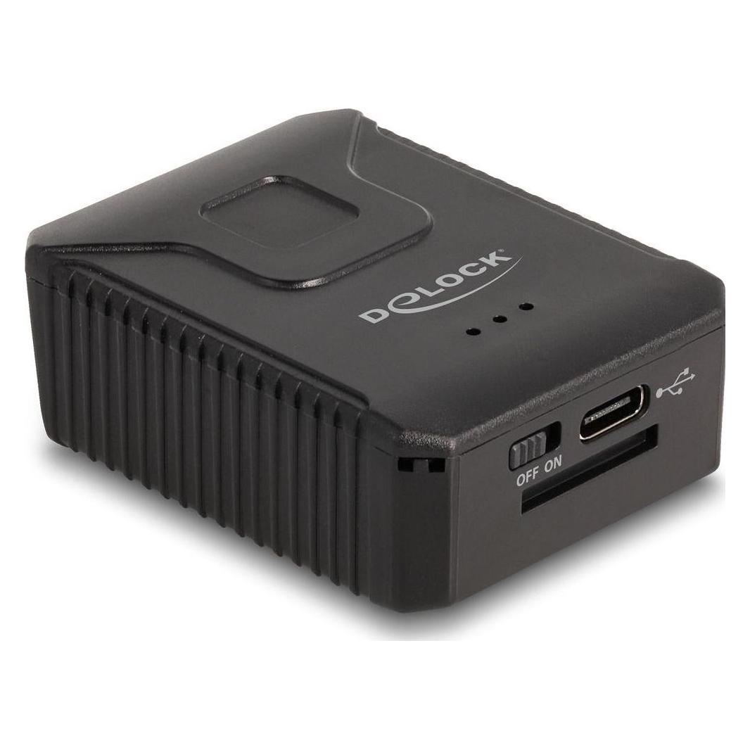 Delock Wearable Barcode Scanner 1D und 2D mit 2,4 GHz oder Bluetooth (90605)