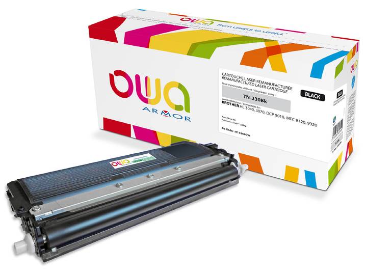 OWA Toner compatible BROTHER TN230 - K15347OW - Noir