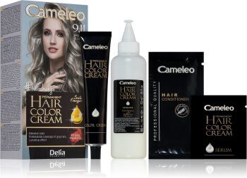 Delia Cosmetics Cameleo Omega cor para cabelo permanente tom 9.11 Frozen Blond. Cameleo Omega