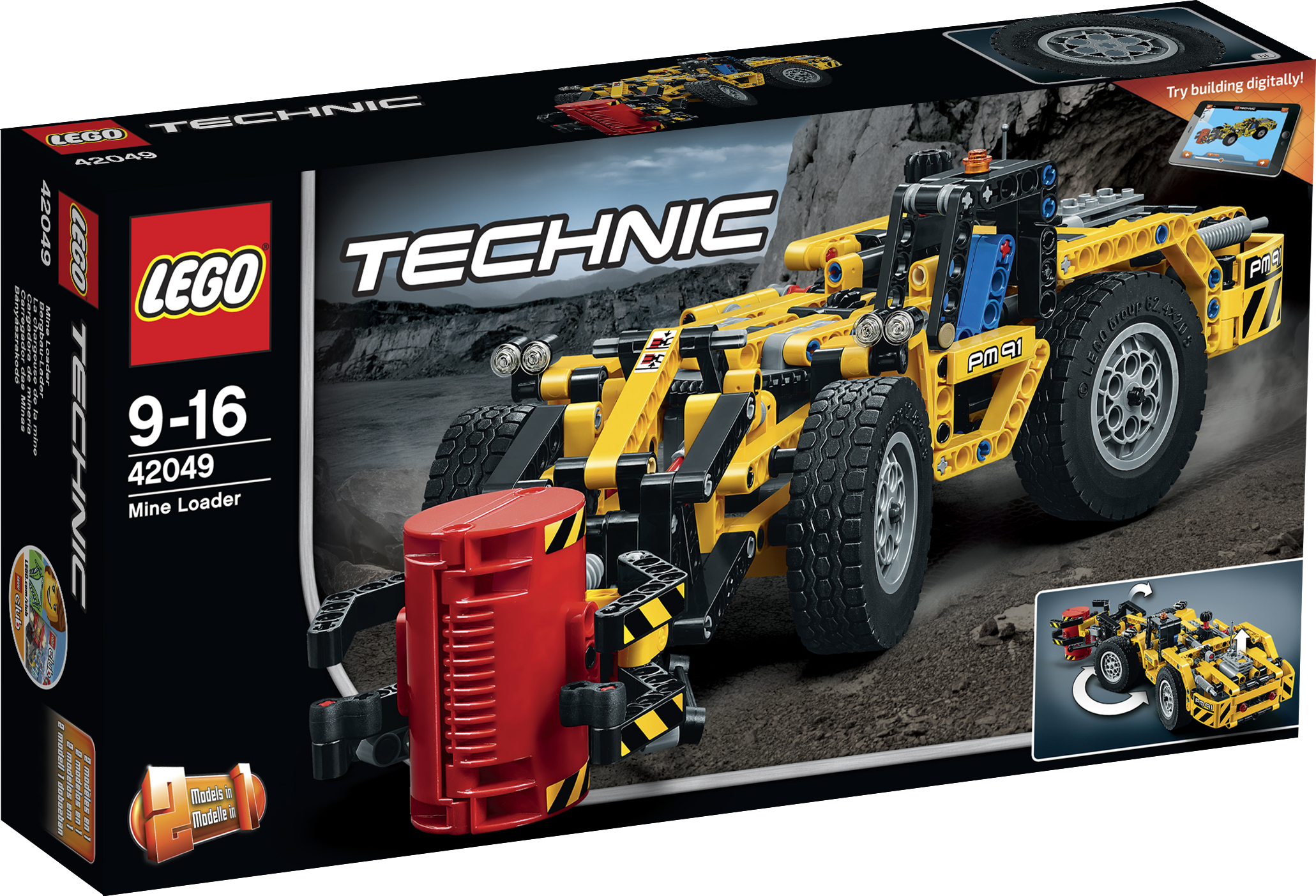 LEGO Technic Bergbau-Lader 42049