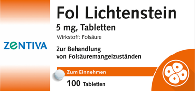 Zentiva Pharma GmbH FOL Lichtenstein 5 mg Tabletten 100 St 07219753