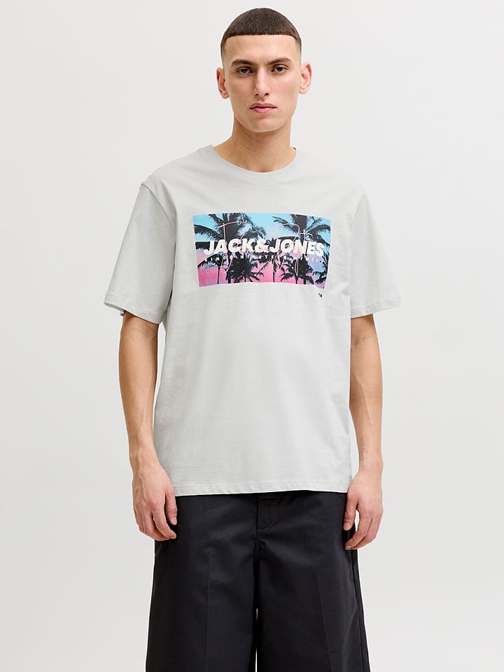 Jack & Jones Shirt "Indiana" in Grau - M