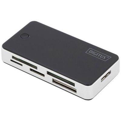 Digitus DA-70330-1 USB-Kartenleser Smartphone/Tablet USB 3.0, USB-A, Micro USB 2.0 Schwarz/Weiß