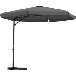 vidaXL Sonnenschirm mit Stahlmast 300 cm Anthrazit