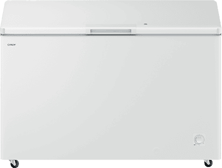 Congelador horizontal - Candy CNCHQ4S420EW, 418L, 89.5 cm Altura, Cíclico, Libre Instalación, 4 Estrellas, Blanco