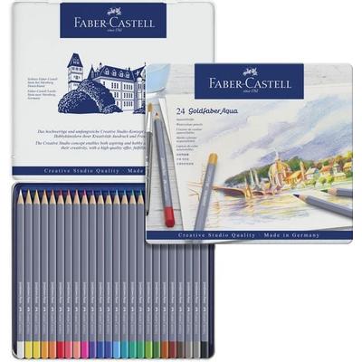 Faber-Castell Aquarellstift Goldfaber Aqua, 24er Metalletui