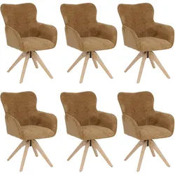 ESSZIMMERSTUHL Senfgelb 6er-Set