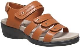 Women's Ainsley Sandal by Propet in Chestnut (Size 11 XW)