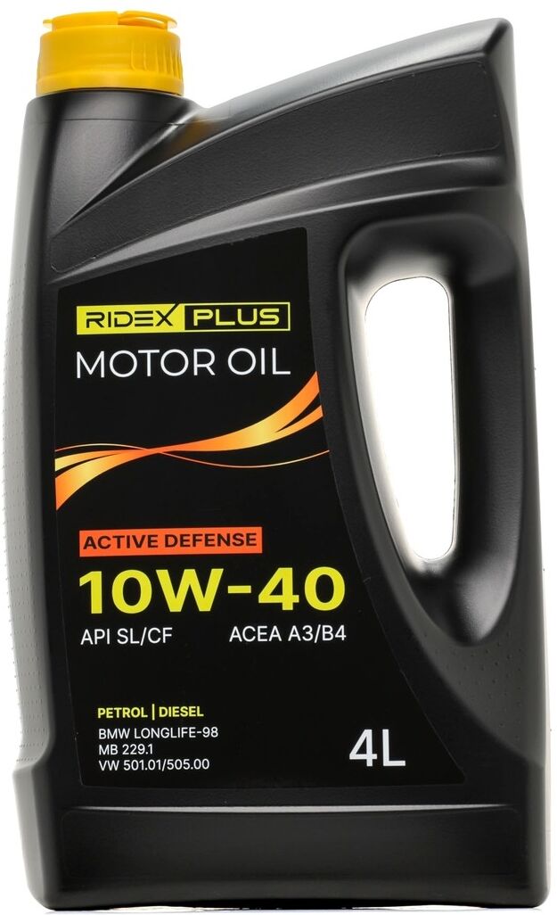 RIDEX PLUS 100908O0009P Ölwechsel-Set (Ölfilter + Motoröl)