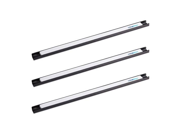 Bande Magnétique\, Jeu De 9\, Pour Outils\, Tringle Magnétique\, Atelier\, Garage\, Bureau\, 45 Cm De Long\, En Acier\,