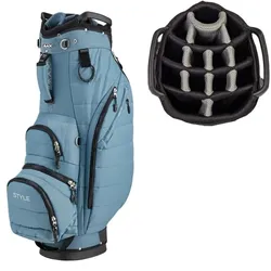 Big Max Terra Style Cartbag hellblau