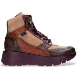 Hispanitas für Damen. CHI265117 Braune Montana Lederstiefeletten (38), Wohnung, Schnürsenkel