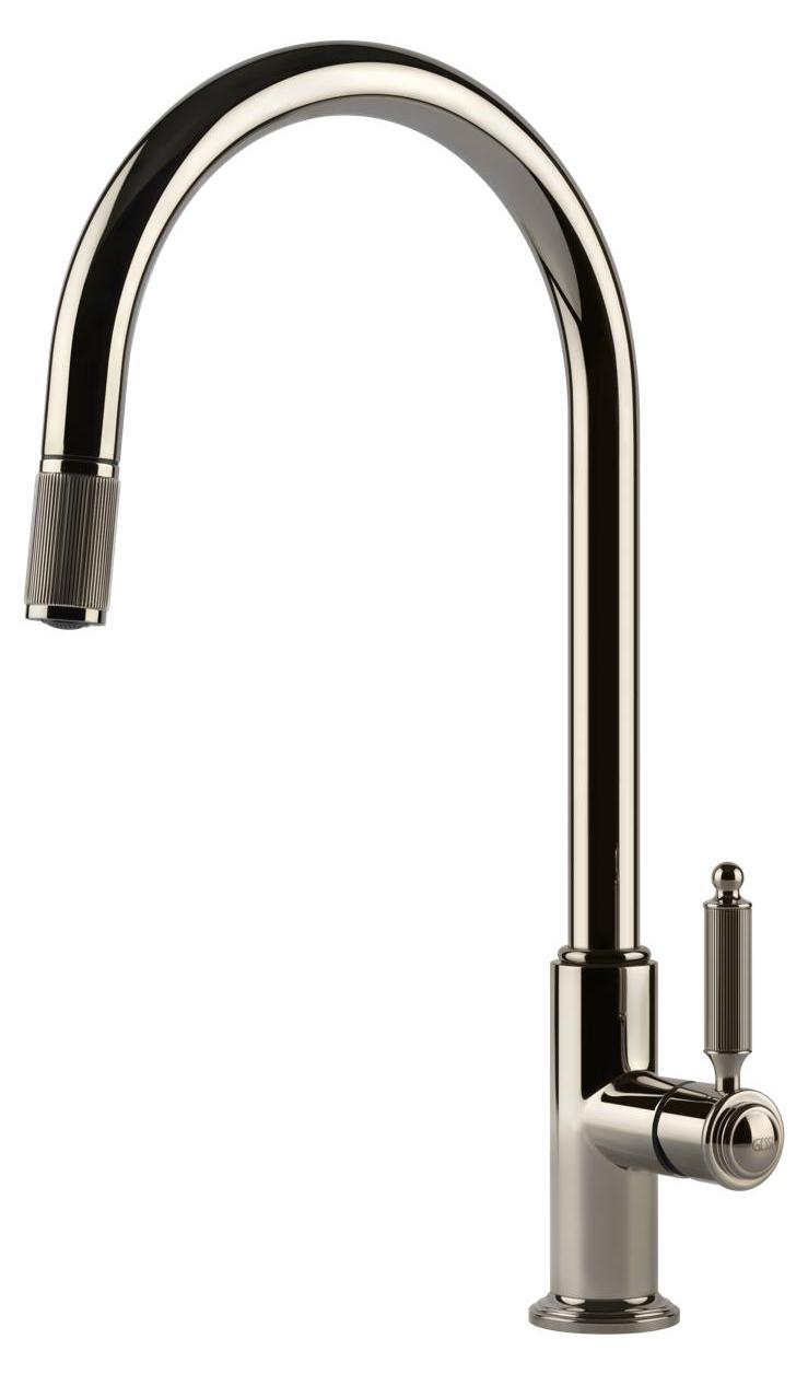 Gessi 60622, Standard, Nickel, Hebelgriffe, Einzelbild, Typ J, 360°