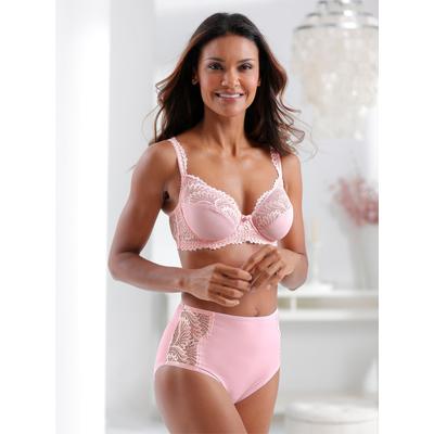 Bügel-BH WÄSCHEPUR, Damen, Gr. 80, Cup E, rosa (hellrosé), 86% Polyamid, 14% Elasthan, BHs Bügel-BH