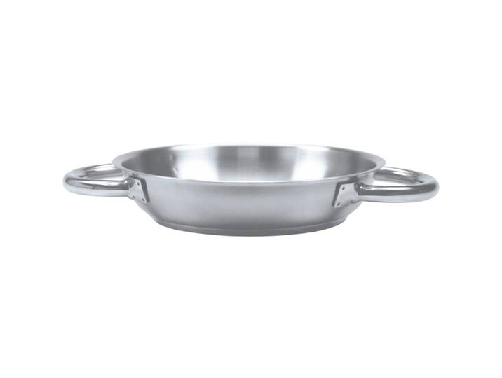 Bratpfanne Piazza Chef silber Edelstahl D 20 cm Induktionsherd