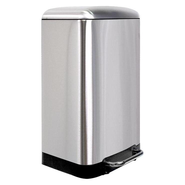 Perel Urban bin - 30 l - Rectangular - Stainless steel (30 l) (BIN-354130)