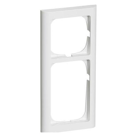 LK FUGA SOFTLINE 63 Rahmen 2½ Modul, Weiss- In Tasche für DIY (AAK500D60251L)