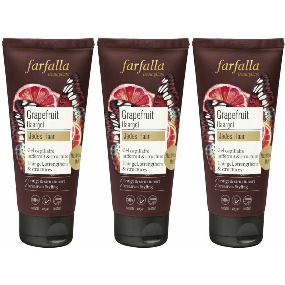 Farfalla Haargel Grapefruit 100 ml x3 3x100 Gel