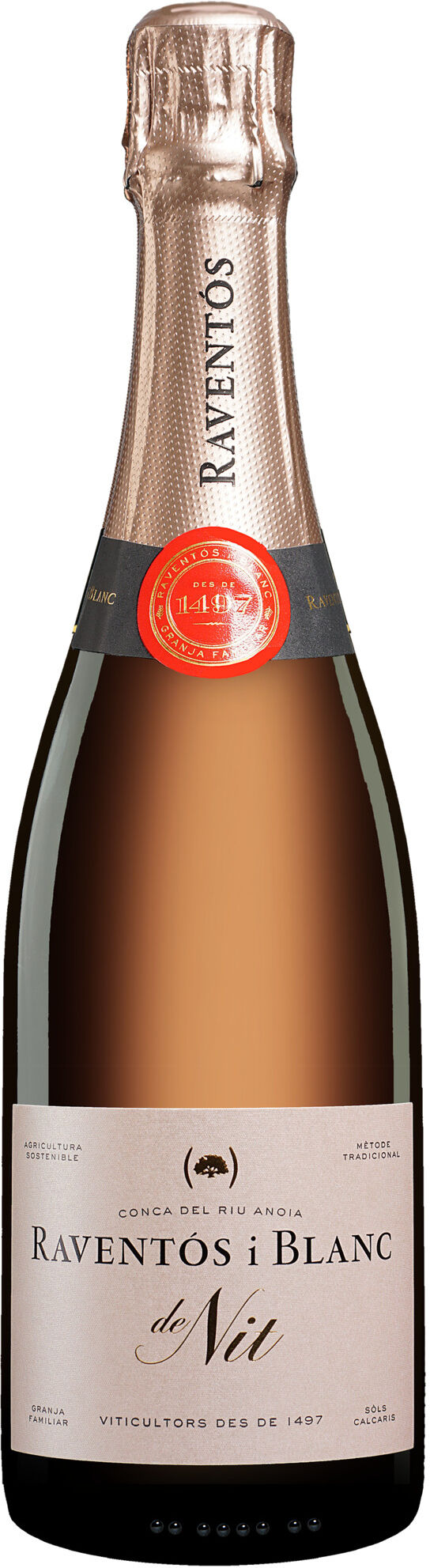 Raventós i Blanc »de Nit« Rosé 2024 12% Vol. Trocken aus Spanien