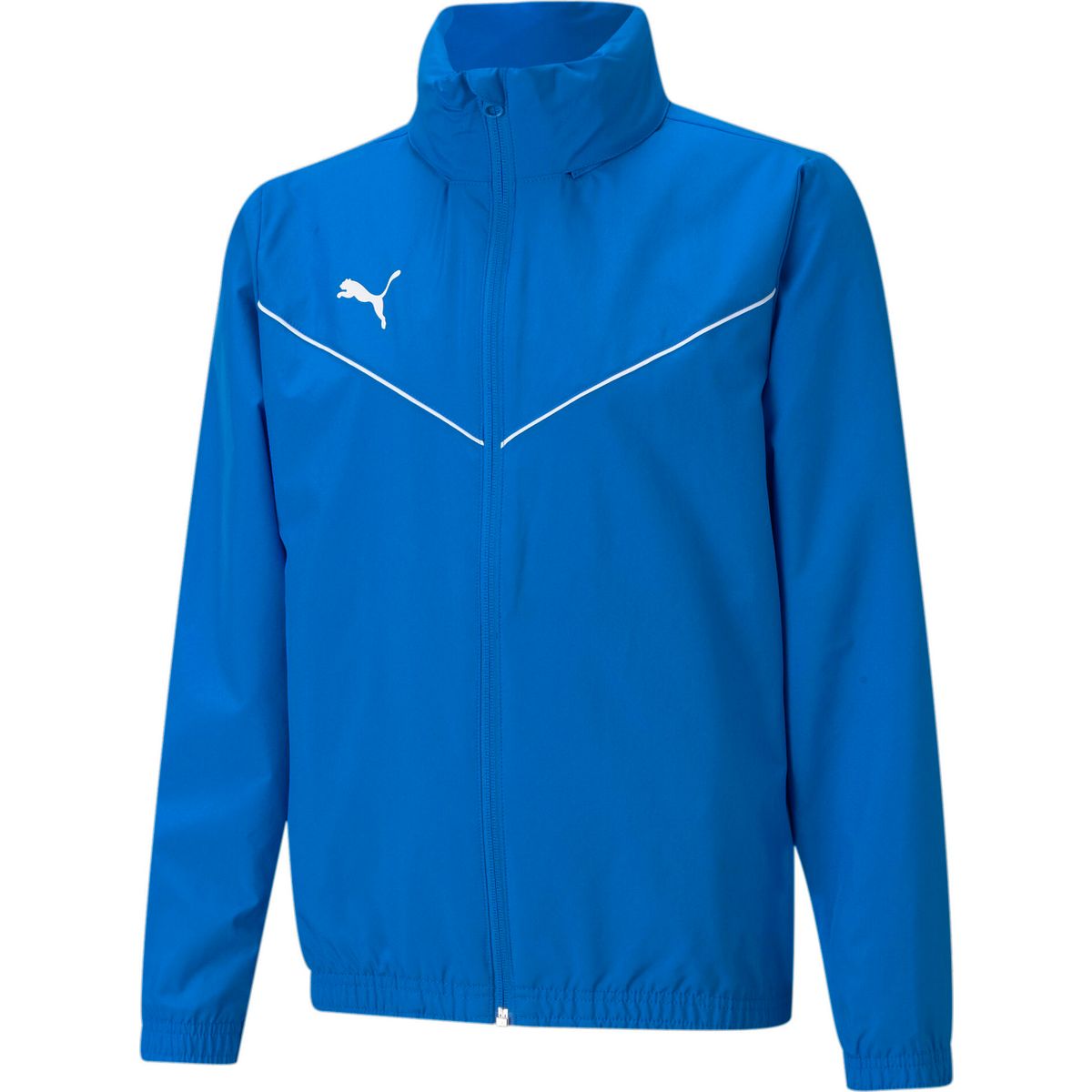 Puma Teamrise All Weather Jacket Jr electric blue lemonade (02) 128 657402-02-128