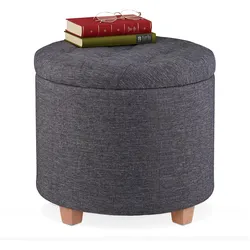 Relaxdays, Hocker, Sitzhocker (44 x 41 cm)
