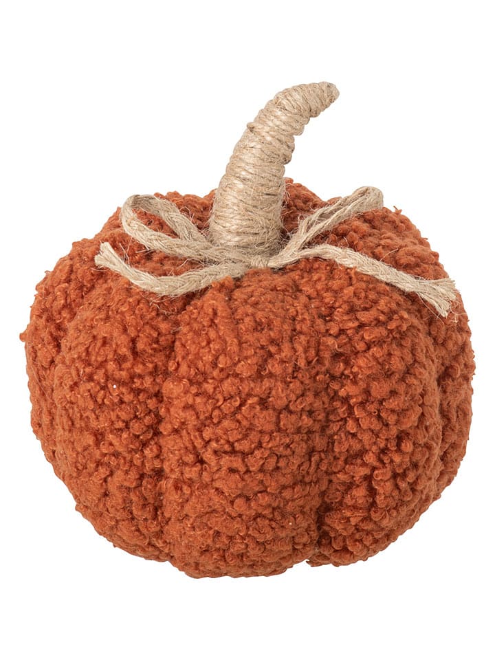 J Line Dekoobjekt "Kurbis" in Orange - (H)14 x Ø 13 cm - onesize