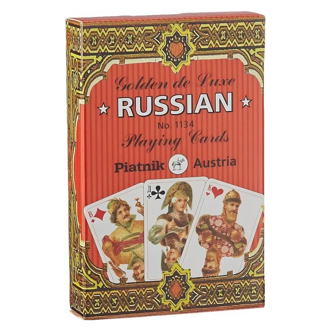 Piatnik Golden Russian cards (2 - 6 Spieler) (113413)