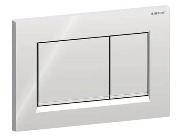 Plaque de fixation Geberit Sigma30\, pour rinçage à 2 quantités\, 115.883.KH.1\, Couleur: Chromé brillant