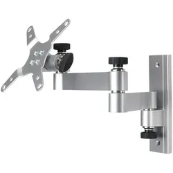 SpeaKa Professional SP-6514852 (Wand, 30", 15 kg), Monitor Halterung, Grau, Silber