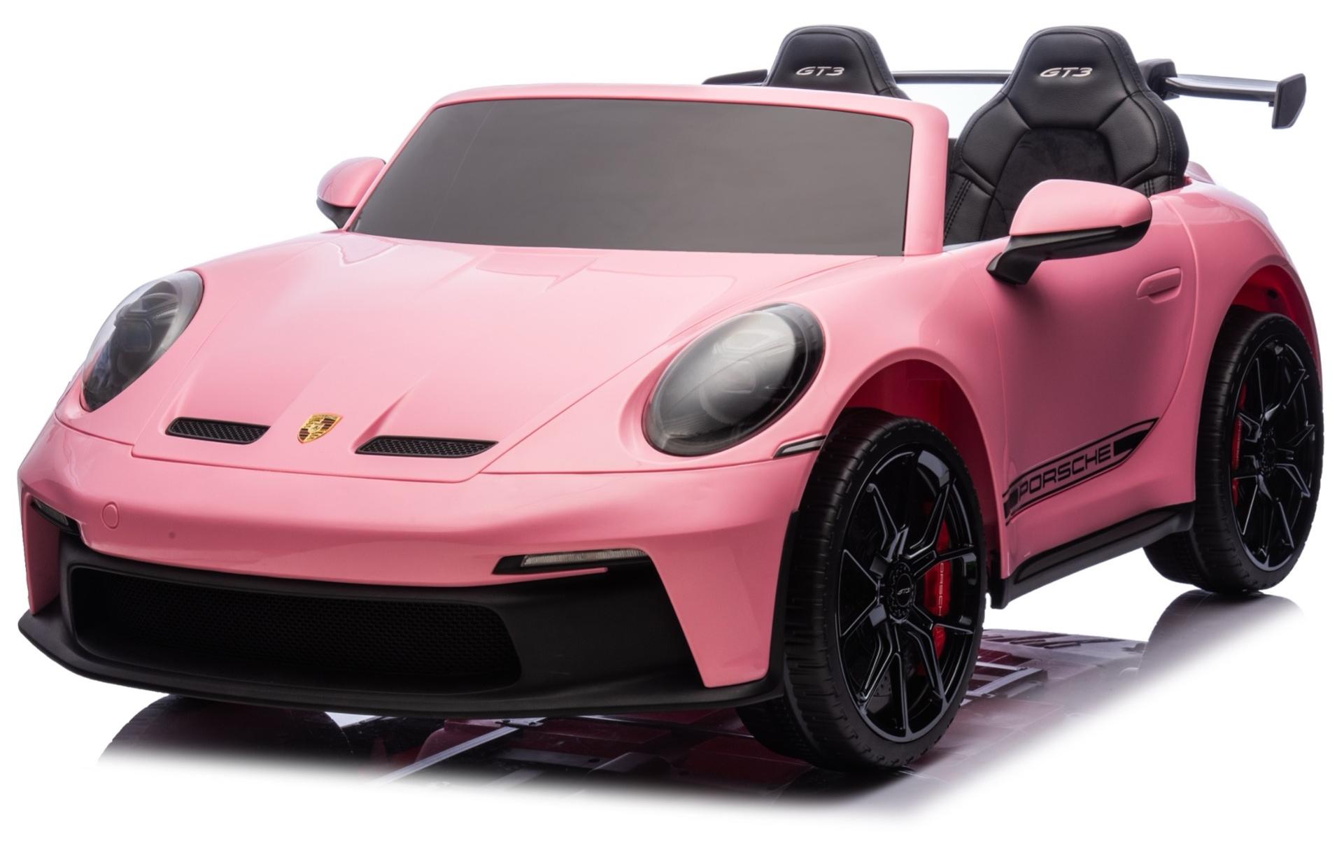 Porsche 911 GT3 24V 2-Sitzer Kinder-Elektroauto Rosa
