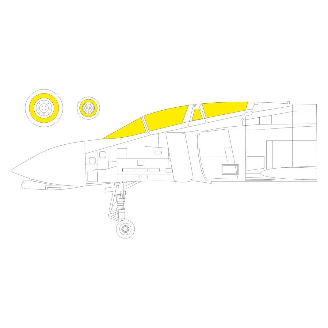 Eduard F-4D 1 for FINE MOLDS (CX621)