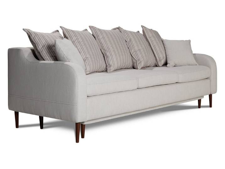 JVmoebel Schlafsofa Landhausstil Sofa aus hochwertigem Textil mit erstklassiger Polsterung, 1 Teile, Made in Europa