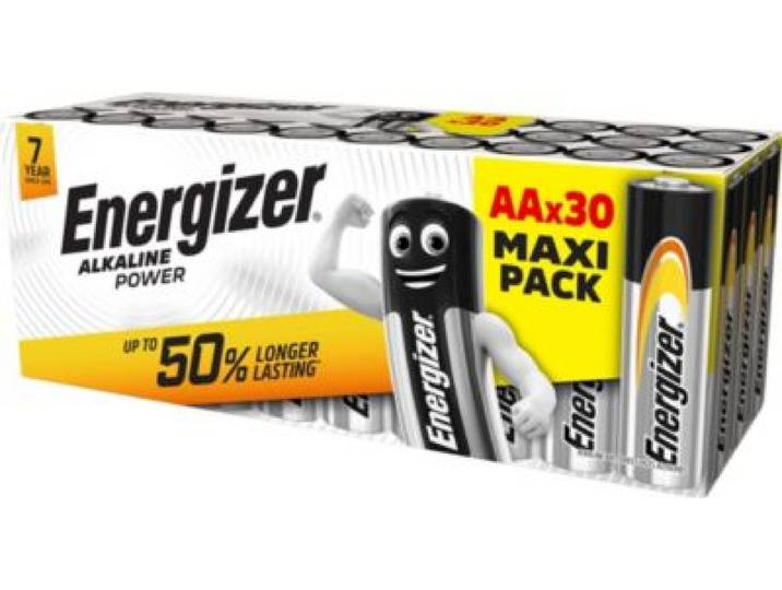 Energizer - Pile Alkaline Power X30 Piles Aa