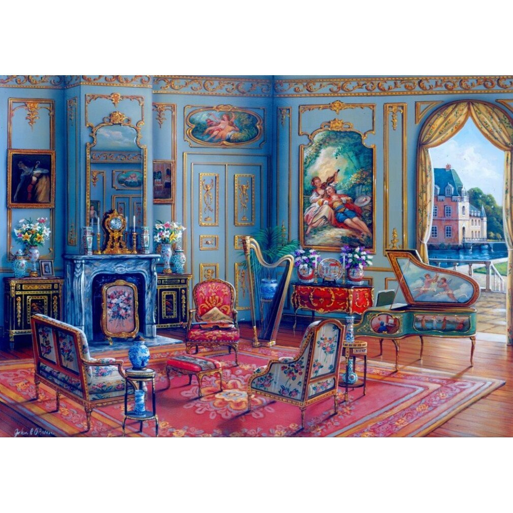 Bluebird Puzzle De Muziekzaal - Kunstpuzzel van 1000 stukjes