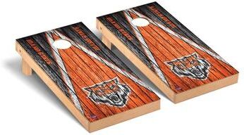 Skip's Garage Idaho State Bengals Triangle Cornhole Board Set