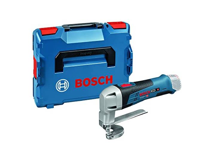 Bosch PRO Cisaille à tôle sans-fil GSC 12V-13 La cisaille à tôle Bosch compacte et maniable de la catégorie 12 V CISEAUX A TOLES A ACCUS GSC 12V-13 Cisailles sans-fil