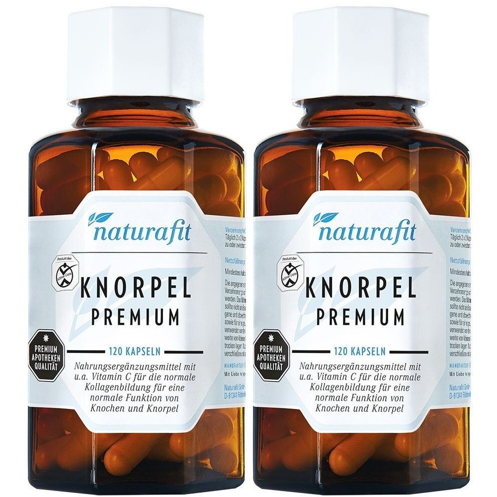 Naturafit Knorpel Premium Kapseln 2x 2x120 St
