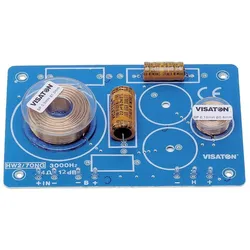 Visaton HW 2/70 NG - 4 Ohm 2-Wege Frequenzweiche 4 Ω, Lautsprecher Bauteile