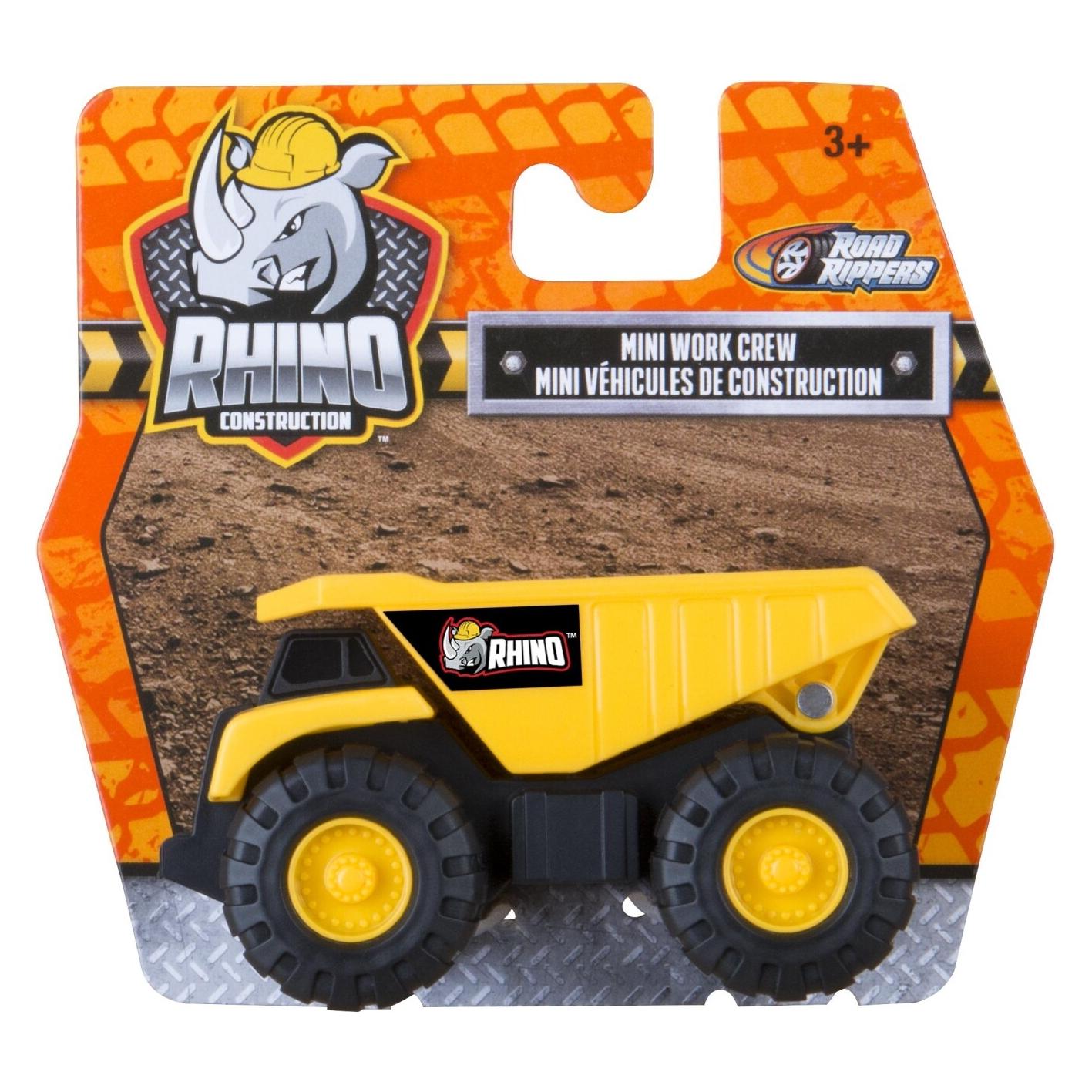 Rhino Toys Rhino Construction Minimaskine - 5 varianter (kort) (30010)