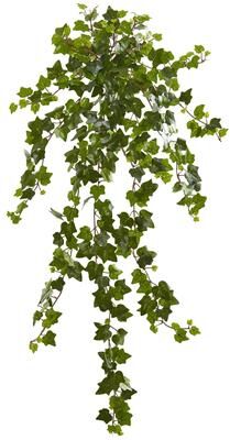 Nearly Natural "36"" Curly Ivy Artificial Hanging Plant (Set of 3)"