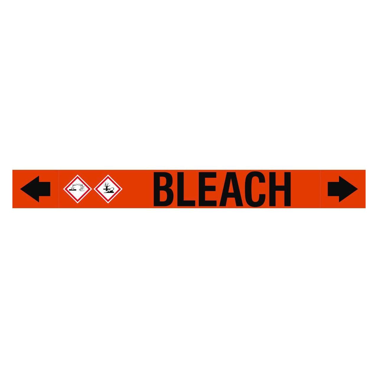 Brady ASME - Rohrmarkierer - Bleach (ASMEPM-100X920MM-BLEACH)
