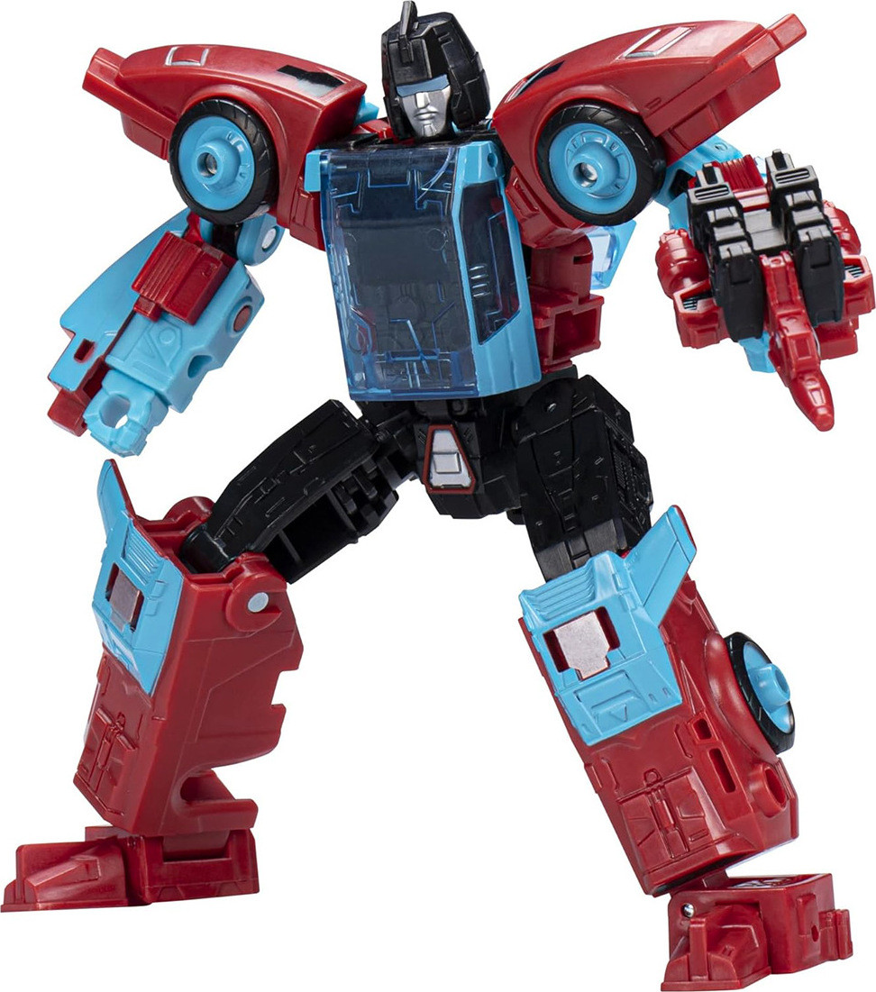 Hasbro Transformers Legacy Deluxe Class Knickarmroboter Pointblank en Peacemaker Set