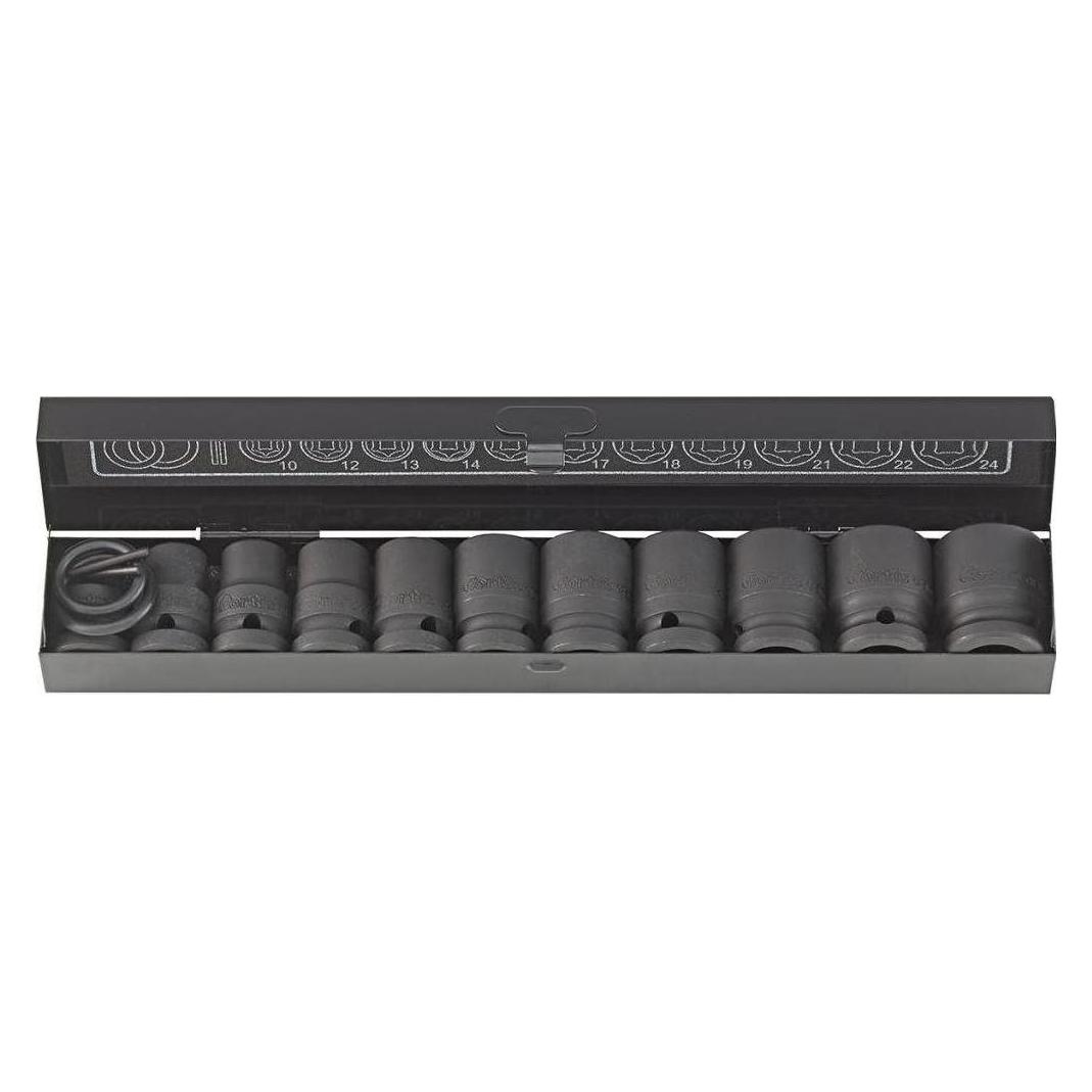 Fortis Kraft Steckschlüsselsatz 1/2 Zoll 15 Teile (6601003570)