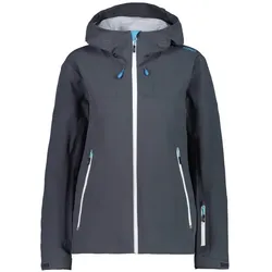 CMP Campagnolo, Damen, Skijacke, Woman Jacket Fix Hood titanio (XL), Grau