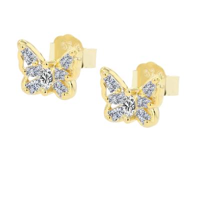 Paar Ohrhänger ADELIA´S, gold, Ohrringe, Damen, Damen, Silber 925 (Sterlingsilber)