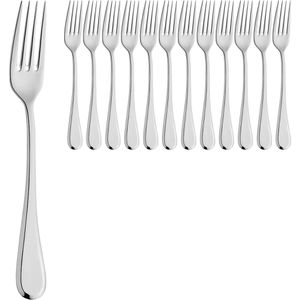 Amefa Menügabel Drift, 20,7 cm, Edelstahl 18/10, silber poliert, 12 Stück