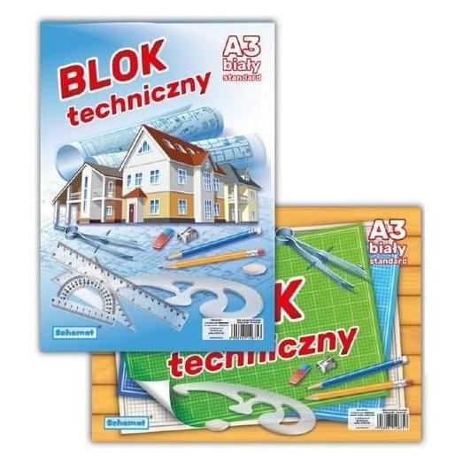 Teka Technischer Block A3/10K 160g weiss (10 Stück) (A3) (47997398)