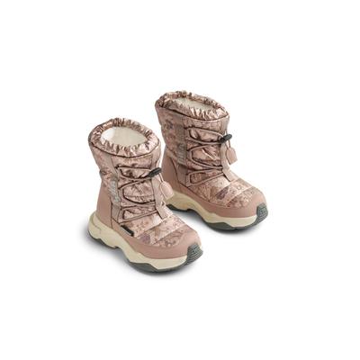 Winterstiefel WHEAT "WHEAT Winterboot Cosmo", Damen, Gr. 25, golden flowers, Polyester, Schuhe Winterstiefel