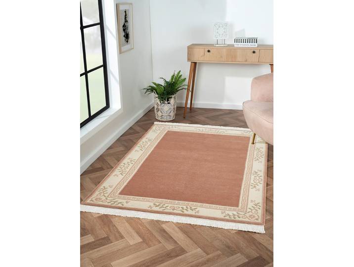 Handgeknüpfte Brücken und Teppiche, Rosé, Größe 290 (Teppich, 250x300 cm)