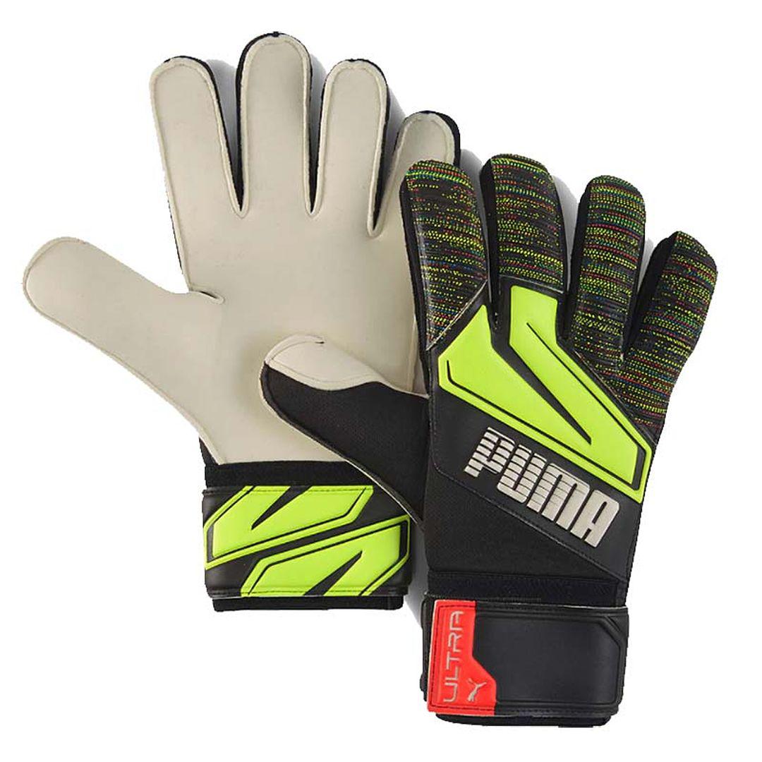 Puma Ultra Grip 1 RC Game On Herren Schwarz/Weiß Torwarthandschuhe